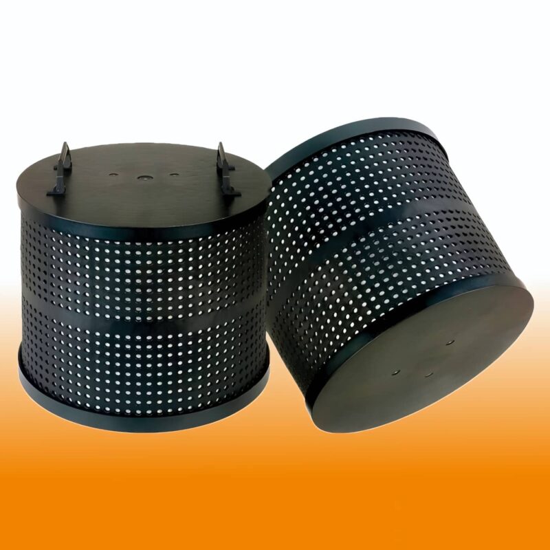 Makino U32j Wire EDM Filter Replacement with plastic basket and center coupler on top